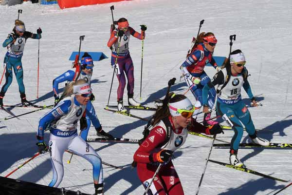 Foto vom 19. Februar 2017 - Biathlon WM