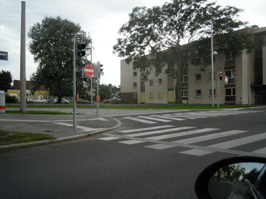 Foto vom 17. August 2010 - Ecke Aderklaaer Strae - Sebaldgasse