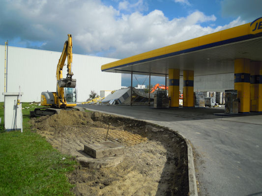 Foto vom 29. September 2010 - Jet-Tankstelle Rautenweg