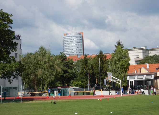 Sportplatz in Floridsdorf