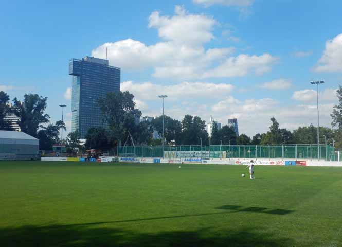 Fußballplatz SV Donau