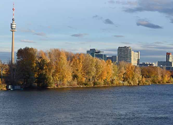 herbstliche Donauinsel