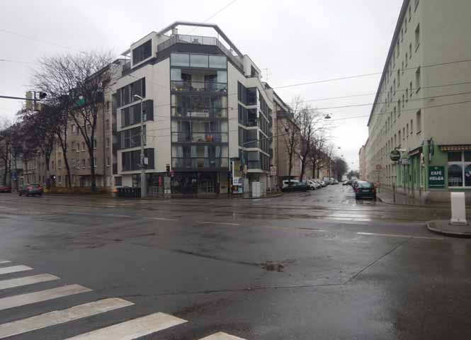 Kreuzung Donaufelder Straße - Bessemerstraße