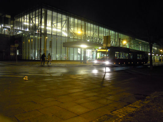Foto vom 14. Februar 2011 - Bahnhof Floridsdorf
