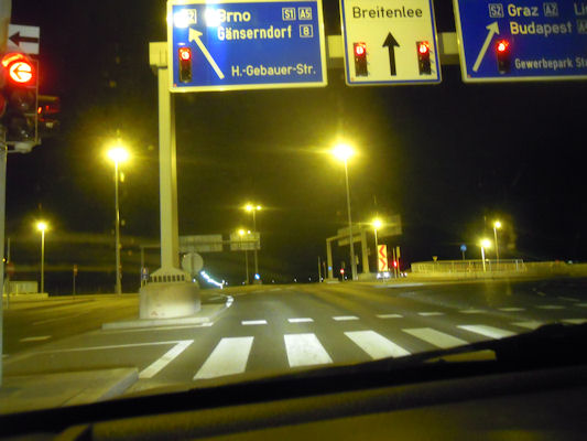 Foto vom 9. März 2011 - Kreuzung S1 - Rautenweg