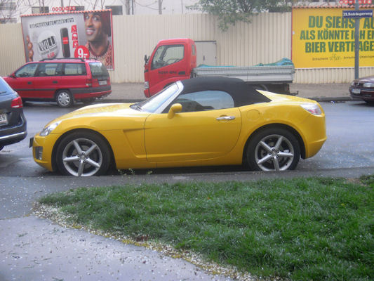 Foto vom 14. April 2011 - Opel Spider