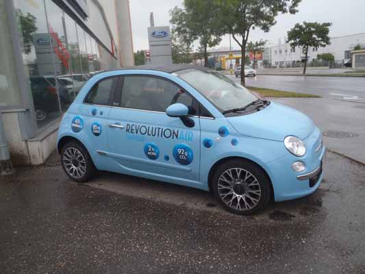 Foto vom 26. Juli 2011 - Fiat 500