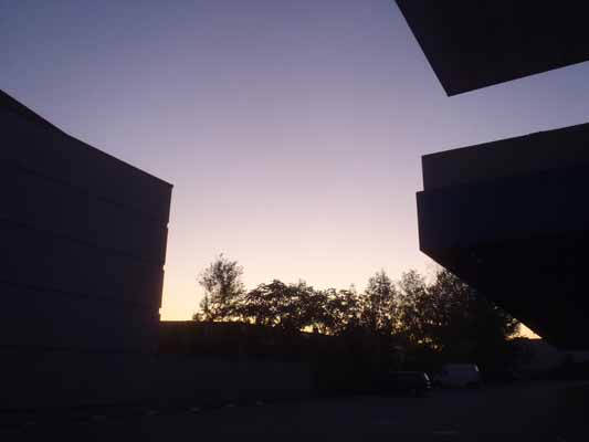Foto vom 3. Oktober 2011 - Abendhimmel