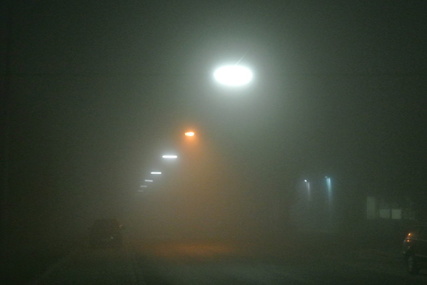 Foto vom 15. November 2011 - Nebel in der Tillmanngasse