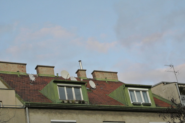 Foto vom 8. Dezember 2011 - Abendhimmel