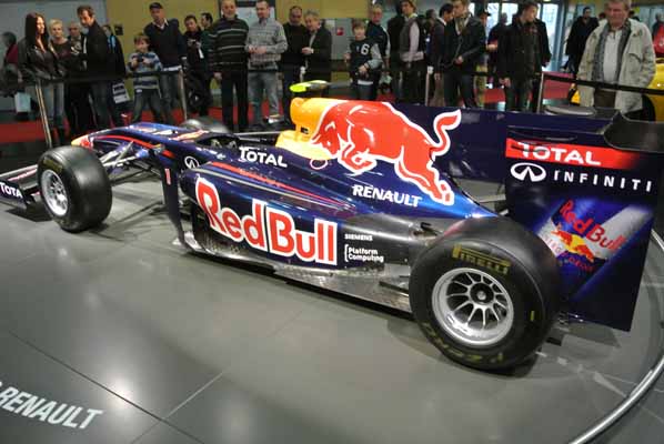 Foto vom 14. Jänner 2012 - Red Bull Formel 1